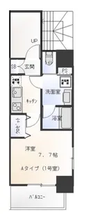 東京都台東区小島1【マンション】の間取り