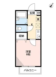 セレステ真間【2階】の間取り