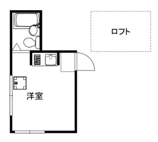 中延ハイツ【1階】の間取り