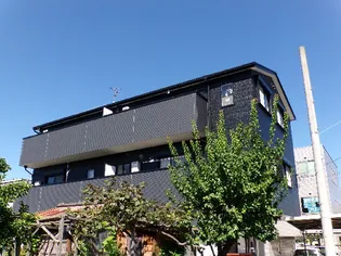 滋賀県野洲市市三宅【アパート】の外観