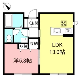 Relife B【1階】の間取り