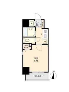 菱和パレス護国寺駅前【6階】の間取り