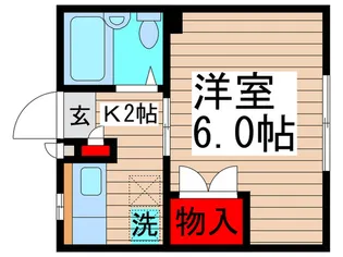 グリーンハイツ【1階】の間取り