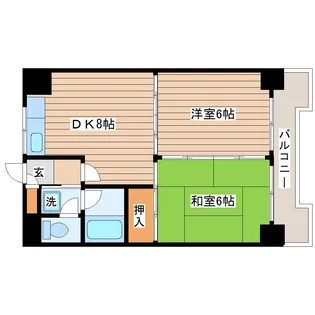 第7銅谷ビル【4階】の間取り