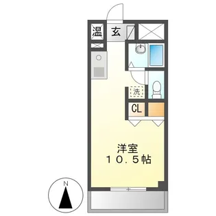レジオンドヌール【4階】の間取り
