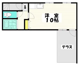 サーラセレーナ【1階】の間取り