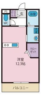 Cuore Levante(クオーレレヴァンテ)【1階】の間取り