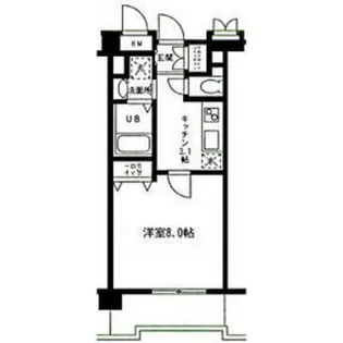 シャルマン秀栄【3階】の間取り