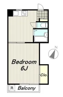グリーンパレスIZUMI【2階】の間取り