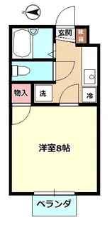 アルカディア総社【2階】の間取り