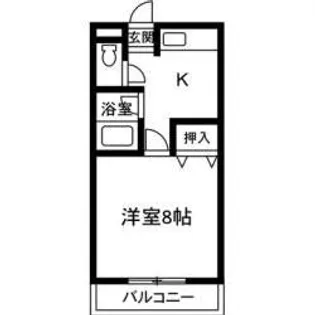 サンラフィネ【2階】の間取り