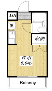 豊泉ビル【3階】の間取り