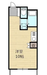 グレースマンション櫛原【3階】の間取り