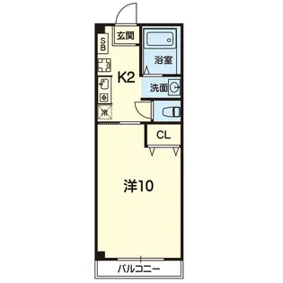 ハーティハウス【2階】の間取り