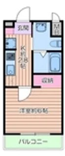 リベルテ東浦和【2階】の間取り
