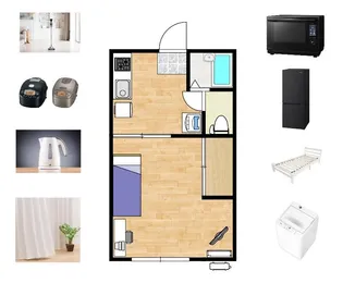 サンハウス周南【1階】の間取り