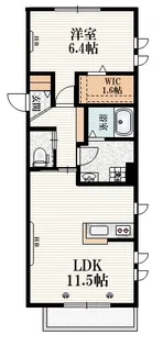 明大前壱番館【2階】の間取り