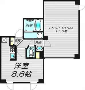 gm TENJIMBASHI【1階】の間取り