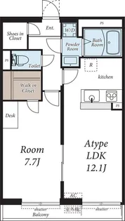 Precious Stage I プレシャスステージI【3階】の間取り