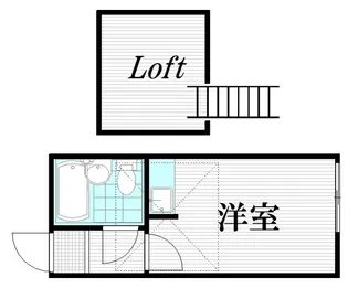 プラザ・ドゥ・ガロンヌE棟【1階】の間取り