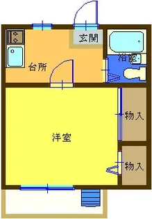 フロームユキ【2階】の間取り
