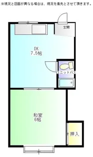 東ハイツ【2階】の間取り