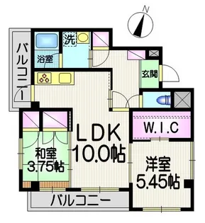 C・コンフォール【2階】の間取り