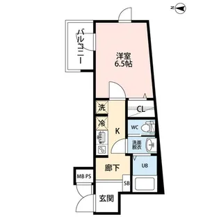 Benoit NAKANO【2階】の間取り