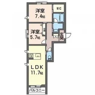 ARISTIO【3階】の間取り