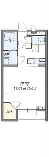 レオパレスエテルナ【1階】の間取り