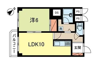 ファルコン荻窪【2階】の間取り