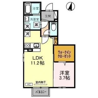ロミオ・グレース C棟【1階】の間取り