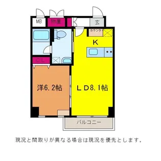 Kaya sumi topia【3階】の間取り