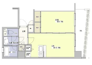 Brio武蔵小山【5階】の間取り