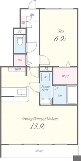 パストラルベル【1階】の間取り