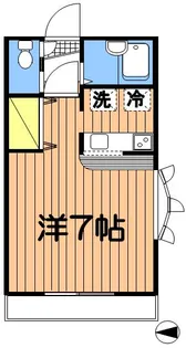 ウェルスコート参番館【2階】の間取り