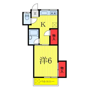 坂上コーポ【2階】の間取り