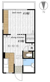 シティハイム・グローリ【2階】の間取り