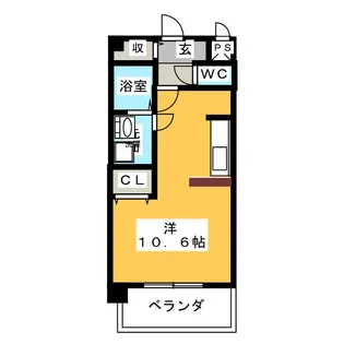 ダイヤモンドヒルズ常滑【9階】の間取り