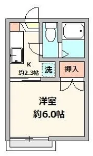MH豊田【2階】の間取り
