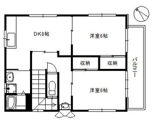 TNハウス【2階】の間取り