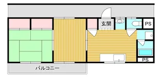 とき和コーポB棟【1階】の間取り