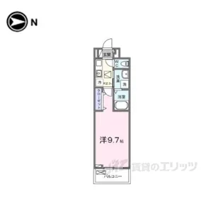 アロッジオ瀬田【2階】の間取り
