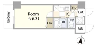 フェニックス椎名町【7階】の間取り