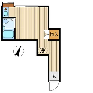 西池ガーデンハイツ【1階】の間取り