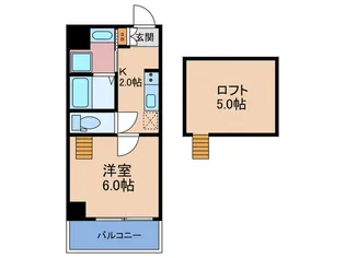 reA.first【8階】の間取り