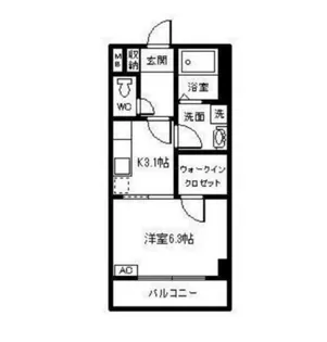 Re’reve zero【4階】の間取り