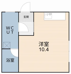 green hills【1階】の間取り