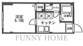 カピートロ【1階】の間取り