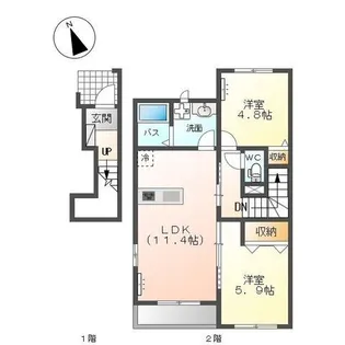 ブランカ ビィータの間取り